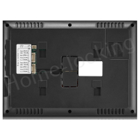 Home-Locking binnen bedieningspaneel 9" voor deur videofoon 4 draads.DT-1114